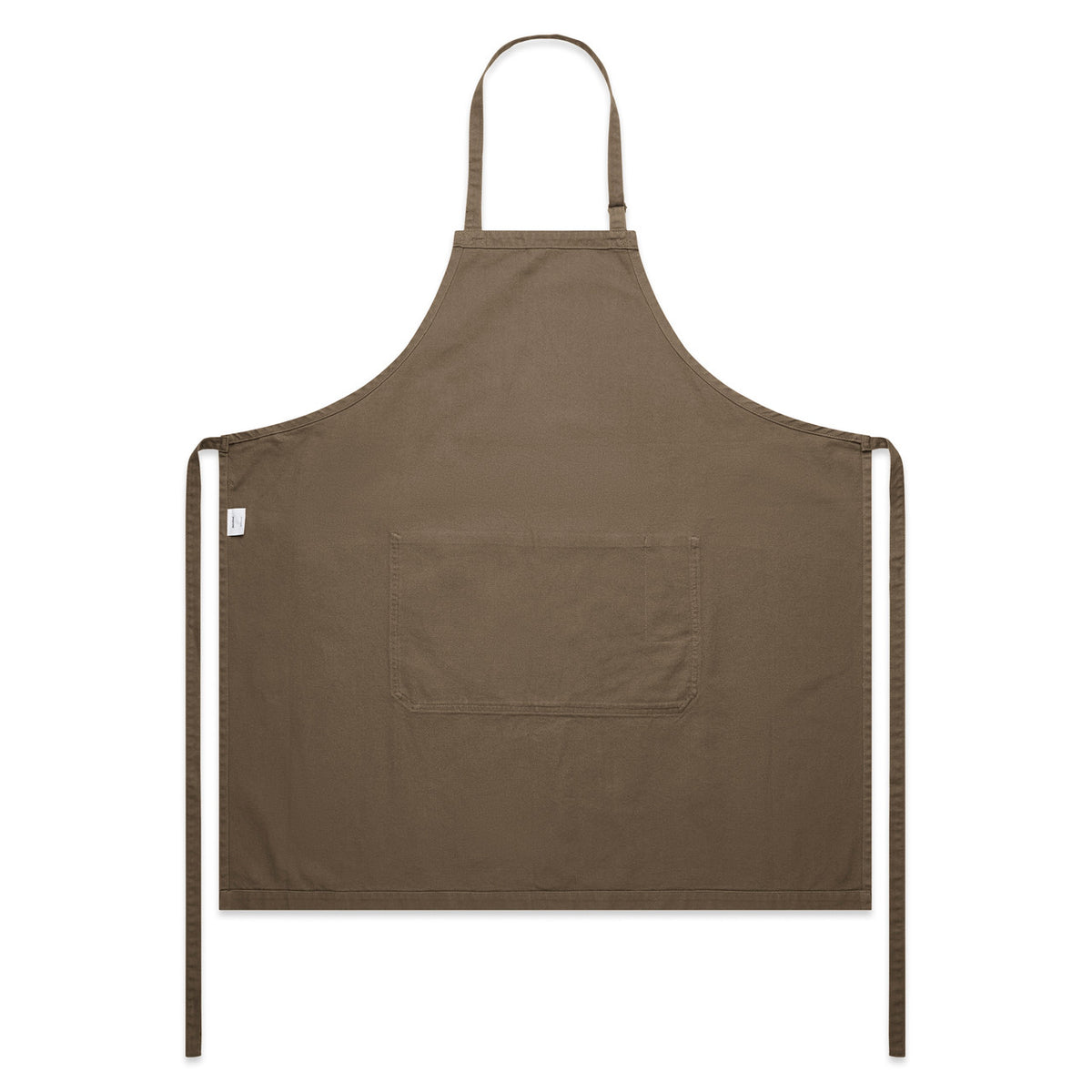 AS Colour Canvas Apron 1080 – Walnut - Back