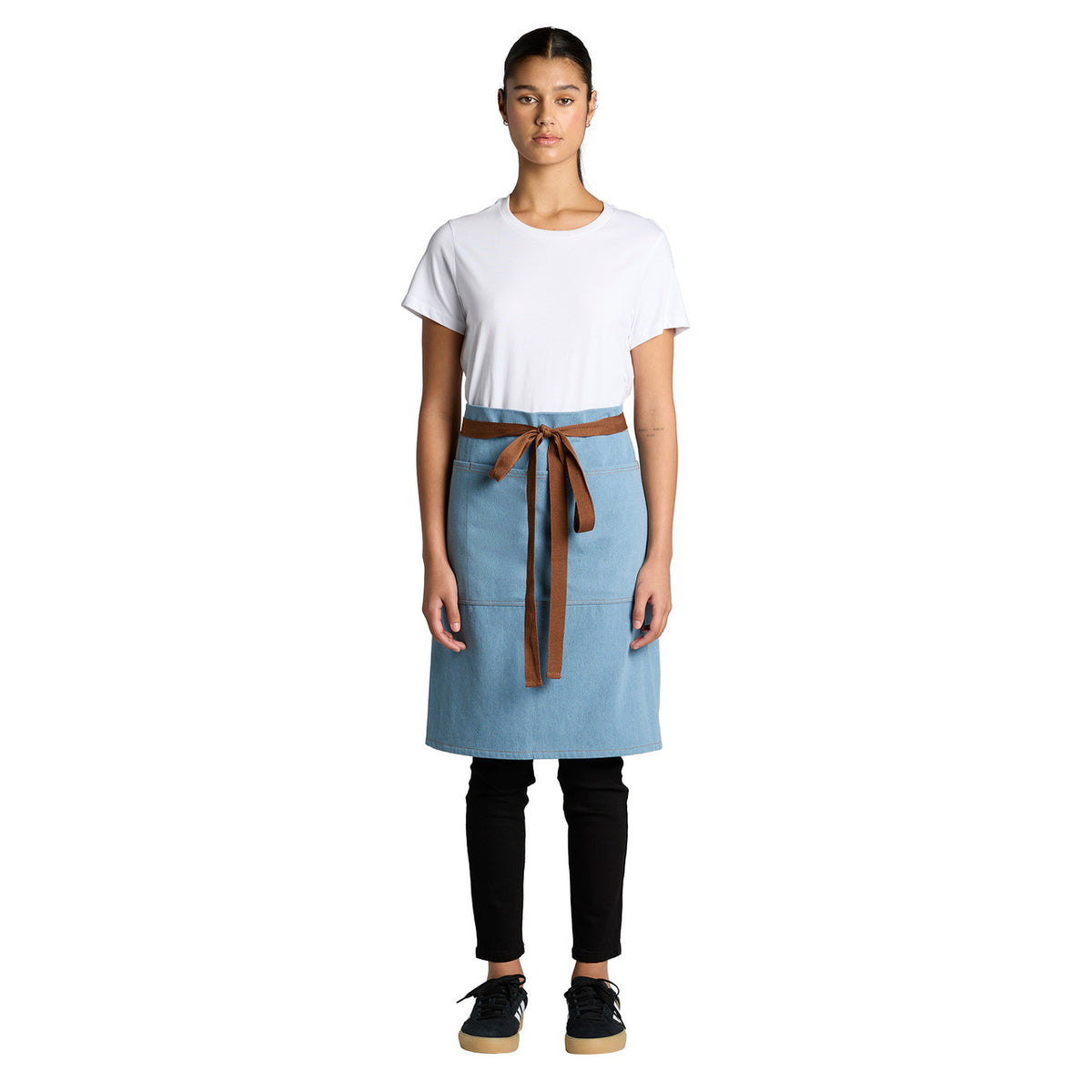 AS Colour Denim Half Apron 1085 – Front