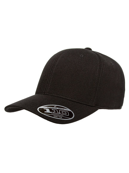 Flexfit 110P One Ten Cool & Dry – Schwarz