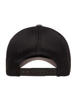 Flexfit 110MT Mesh 2-Tone – Dunkel Heather Grau-Schwarz