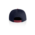 AS Colour Class Two-Tone Cap 1154 – Midnight/Cardinal - Back