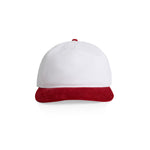 AS Colour Class Cord Two-Tone Cap 1159 – White/Cardinal