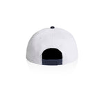 AS Colour Class Cord Two-Tone Cap 1159 – White/Ink Blue - Back