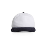 AS Colour Class Cord Two-Tone Cap 1159 – White/Ink Blue