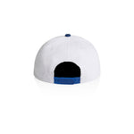 AS Colour Class Cord Two-Tone Cap 1159 – White/Liberty - Back