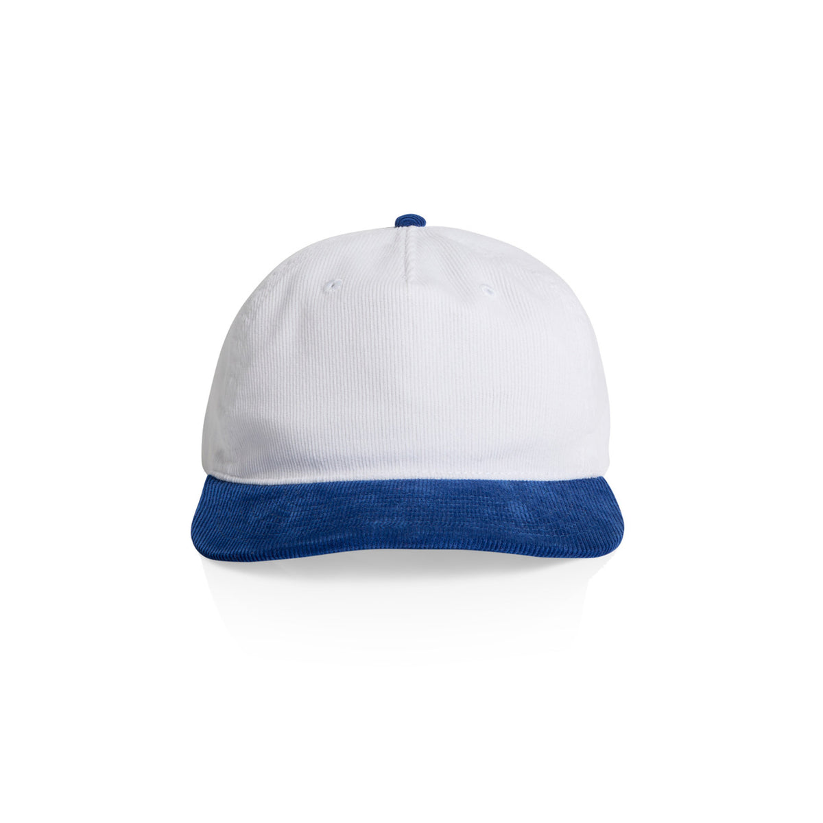 AS Colour Class Cord Two-Tone Cap 1159 – White/Liberty