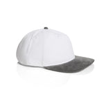AS Colour Class Cord Two-Tone Cap 1159 – White_Shadow - Side