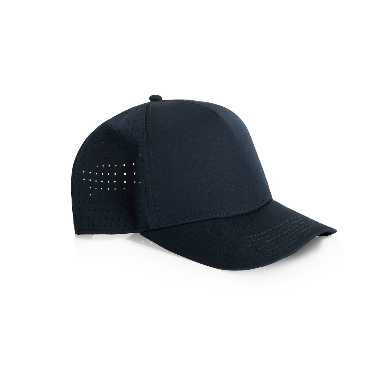 AS Colour Frame Perforated Cap 1166 – Navy - Side