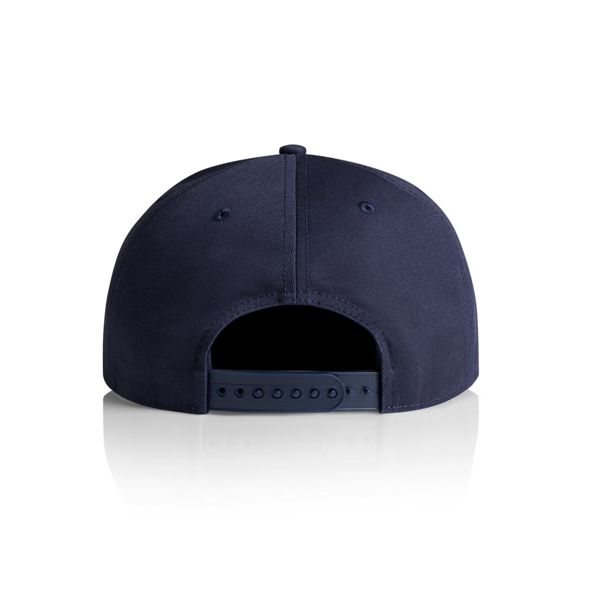 AS Colour Stock 7-panel Cap 1184 – Midnight Blue - Back