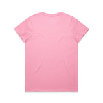 AS Colour Wo's Maple Tee 4001 – Bubblegum - Back