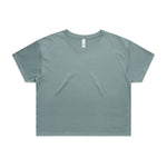 AS Colour Wo's Crop Tee 4062 – Mineral