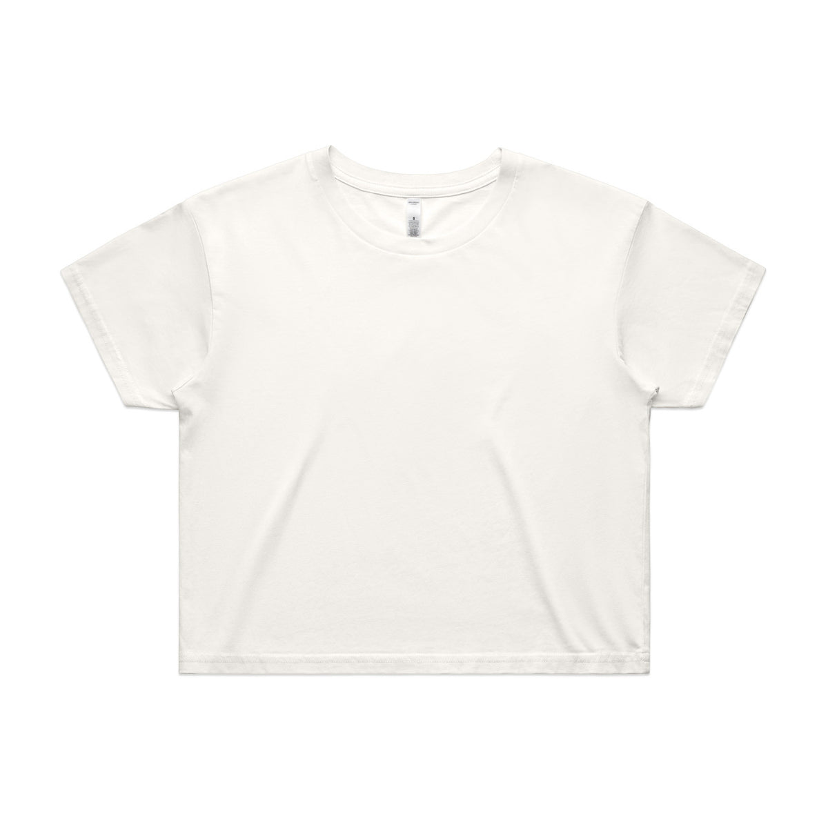 AS Colour Wo's Crop Tee 4062 – Natural