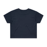AS Colour Wo's Crop Tee 4062 – Navy - Back