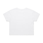 AS Colour Wo's Crop Tee 4062 – White - Back