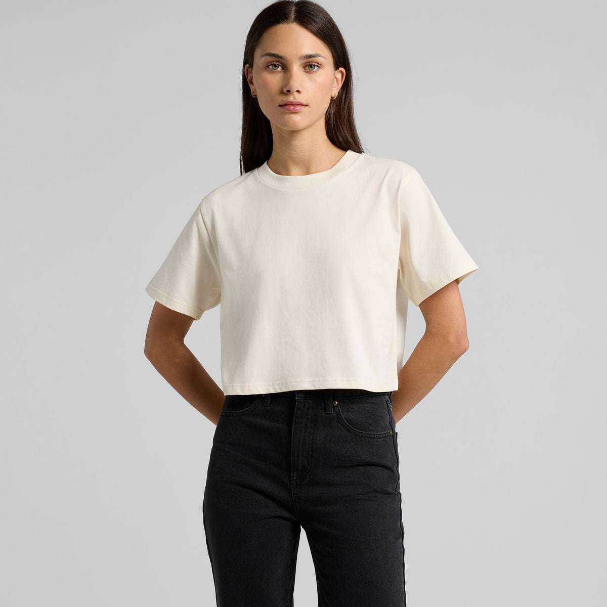 AS Colour Wo's Classic Crop Tee 4072 – Back