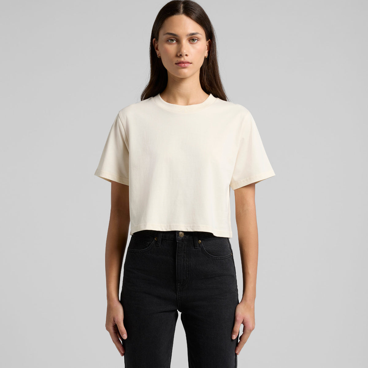 AS Colour Wo's Classic Crop Tee 4072 – Main