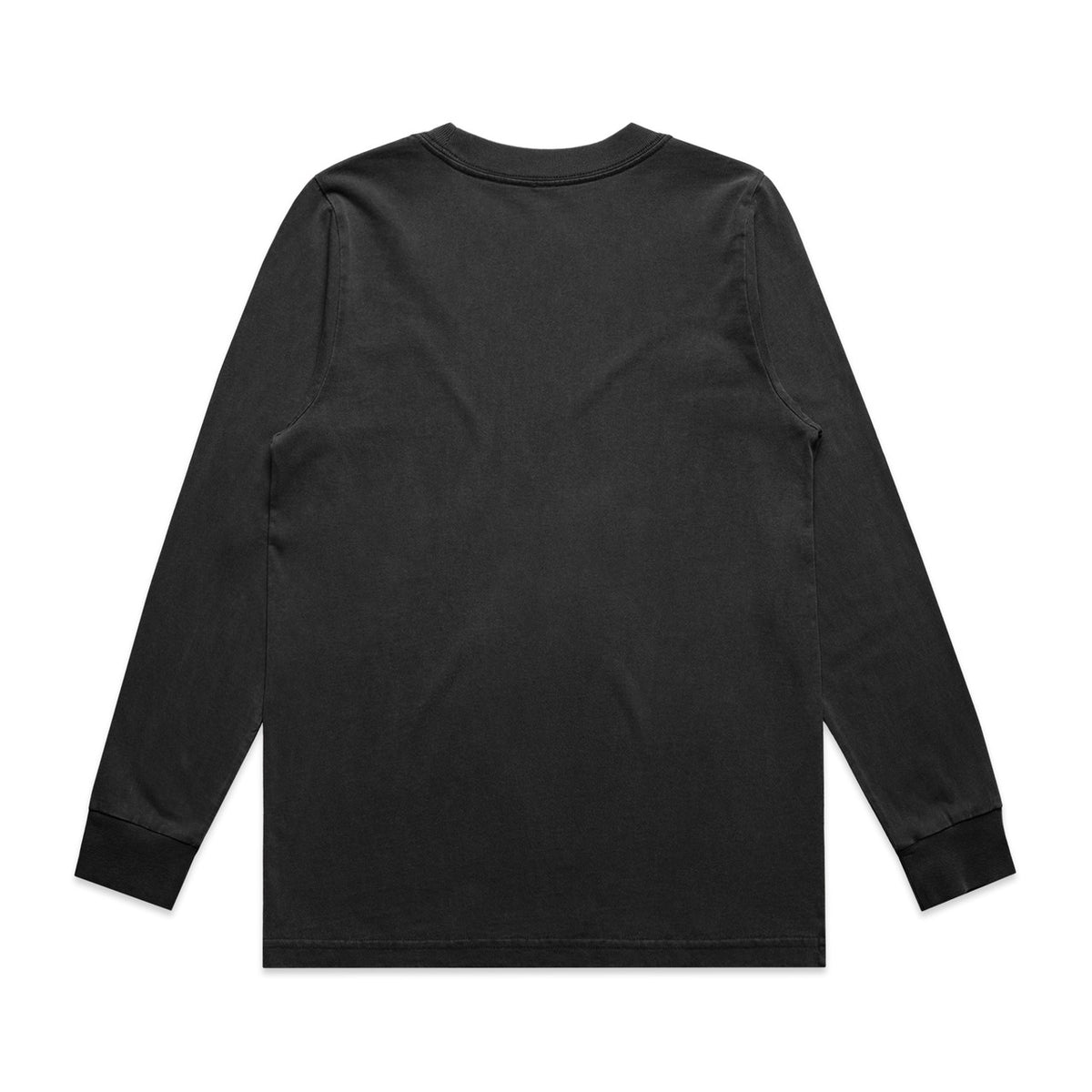 AS Colour Wo's Heavy Faded L/S Tee 4083 – Faded Black - Back