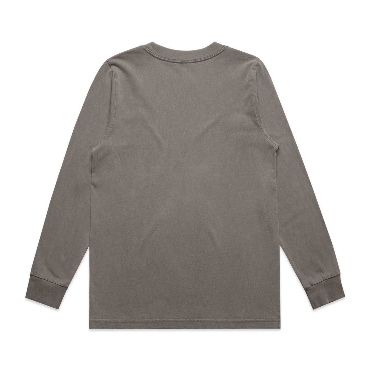 AS Colour Wo's Heavy Faded L/S Tee 4083 – Faded Grey - Back