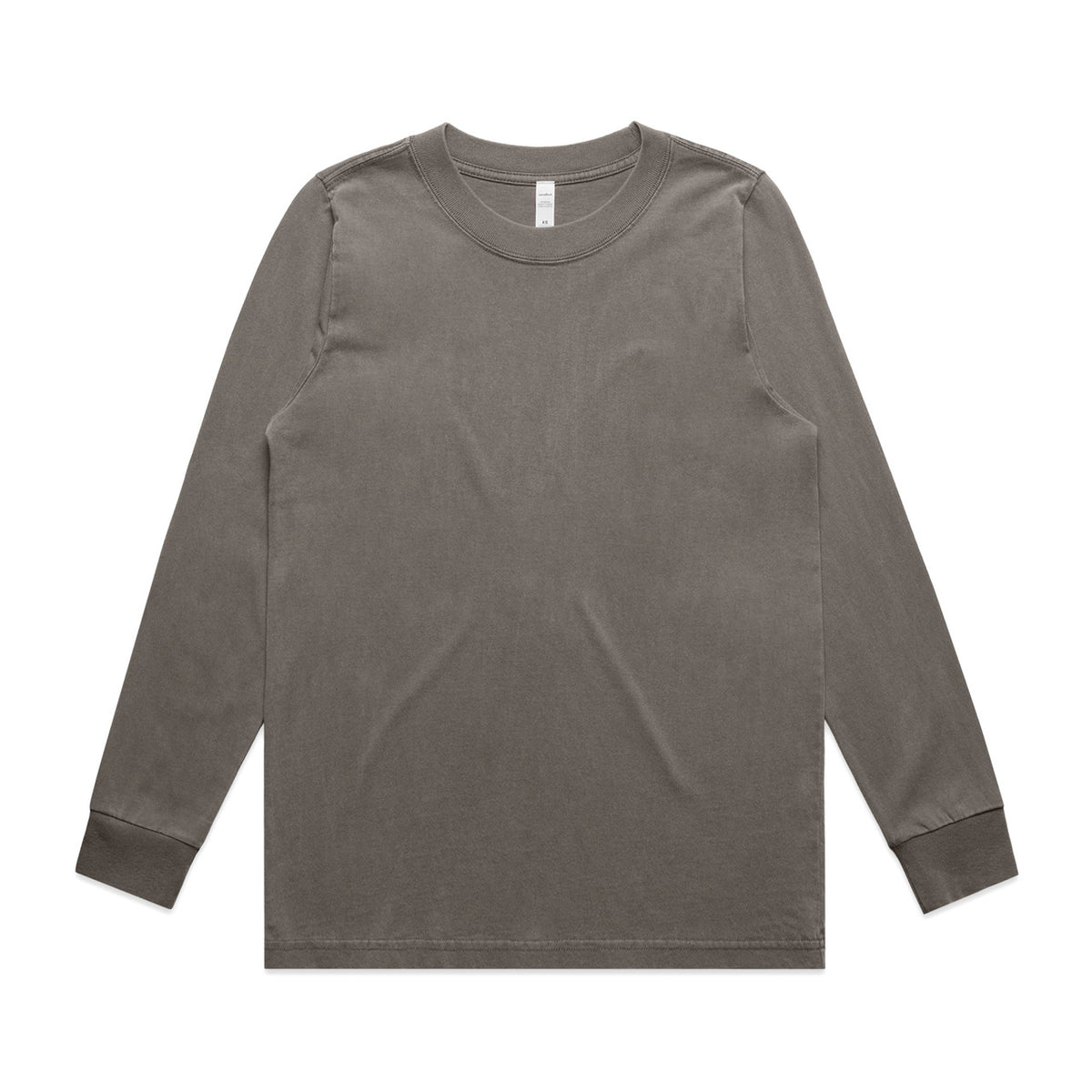 AS Colour Wo's Heavy Faded L/S Tee 4083 – Faded Grey