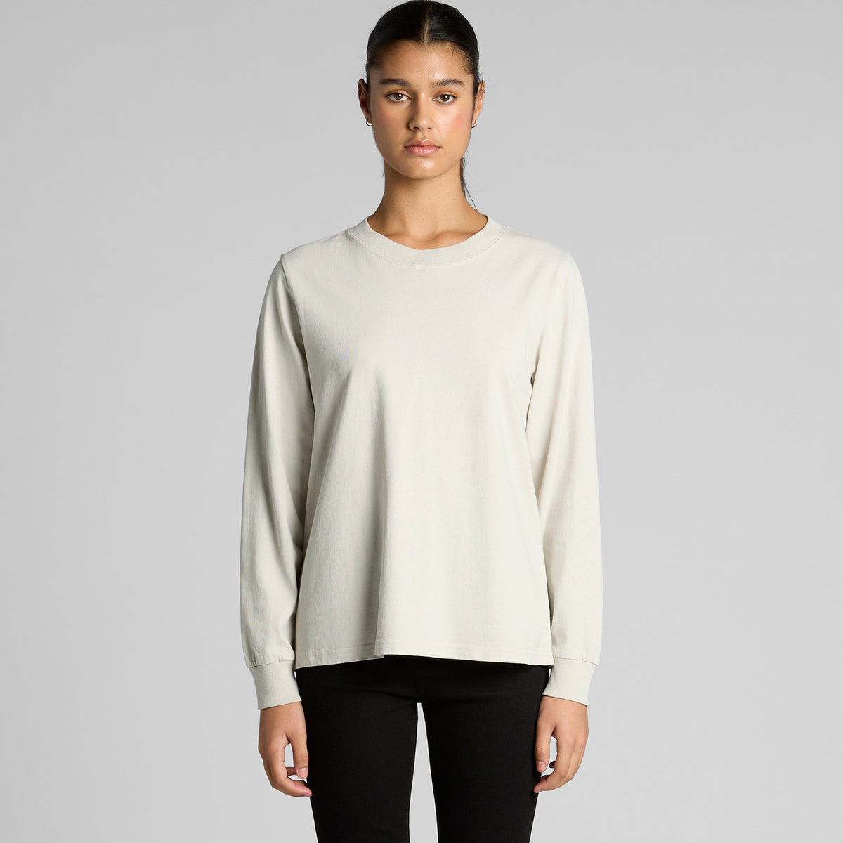 AS Colour Wo's Heavy Faded L/S Tee 4083 – Main