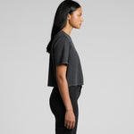 AS Colour Wo's Stone Wash Heavy Crop 4086 – Side