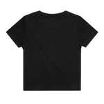 AS Colour Wo's Organic Rib Tee 4092G – Black - Back