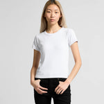 AS Colour Wo's Organic Rib Tee 4092G – Back