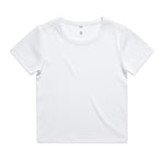 AS Colour Wo's Organic Rib Tee 4092G – White