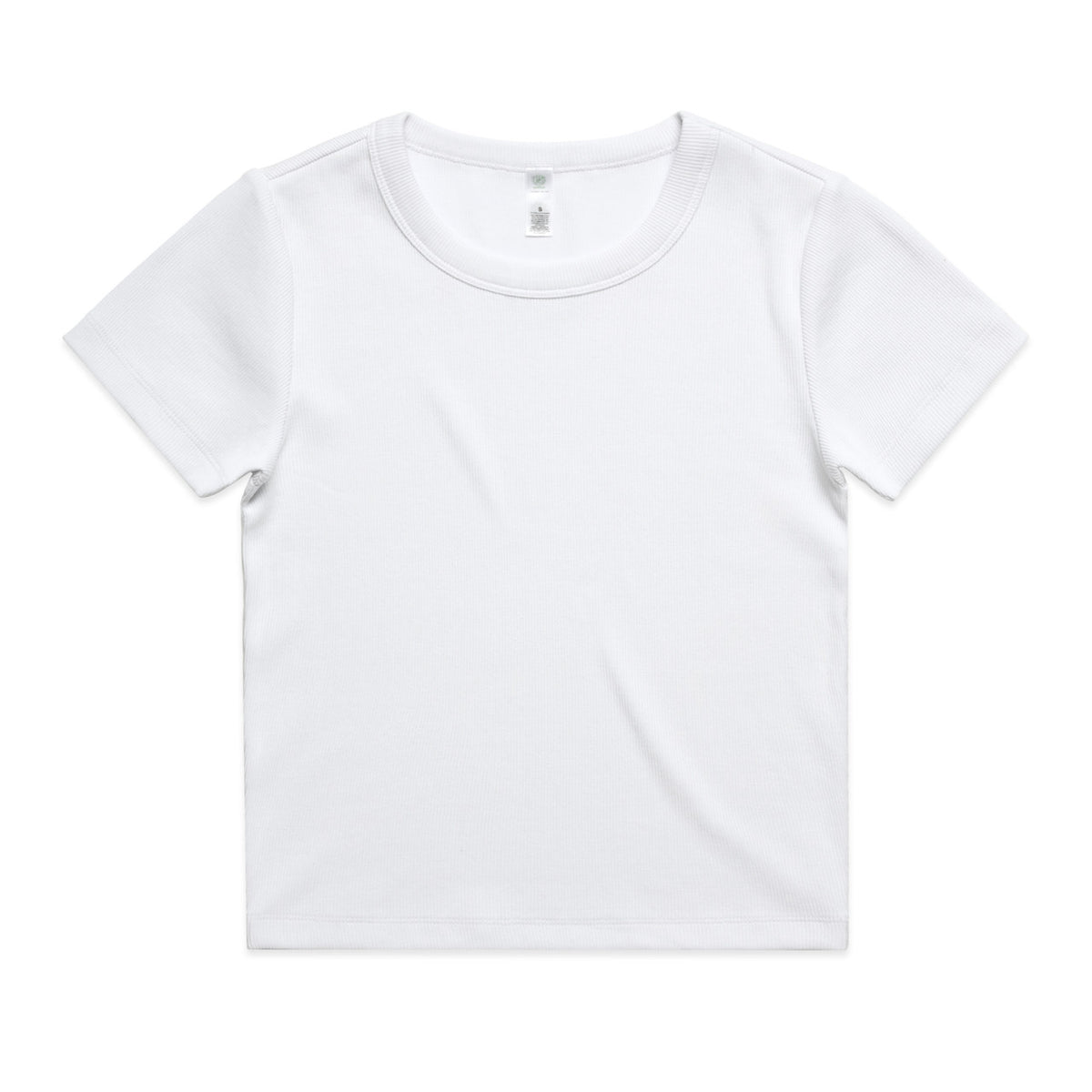 AS Colour Wo's Organic Rib Tee 4092G – White