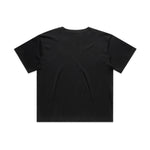 AS Colour Wo's Martina Crop Tee 4093 – Black - Back