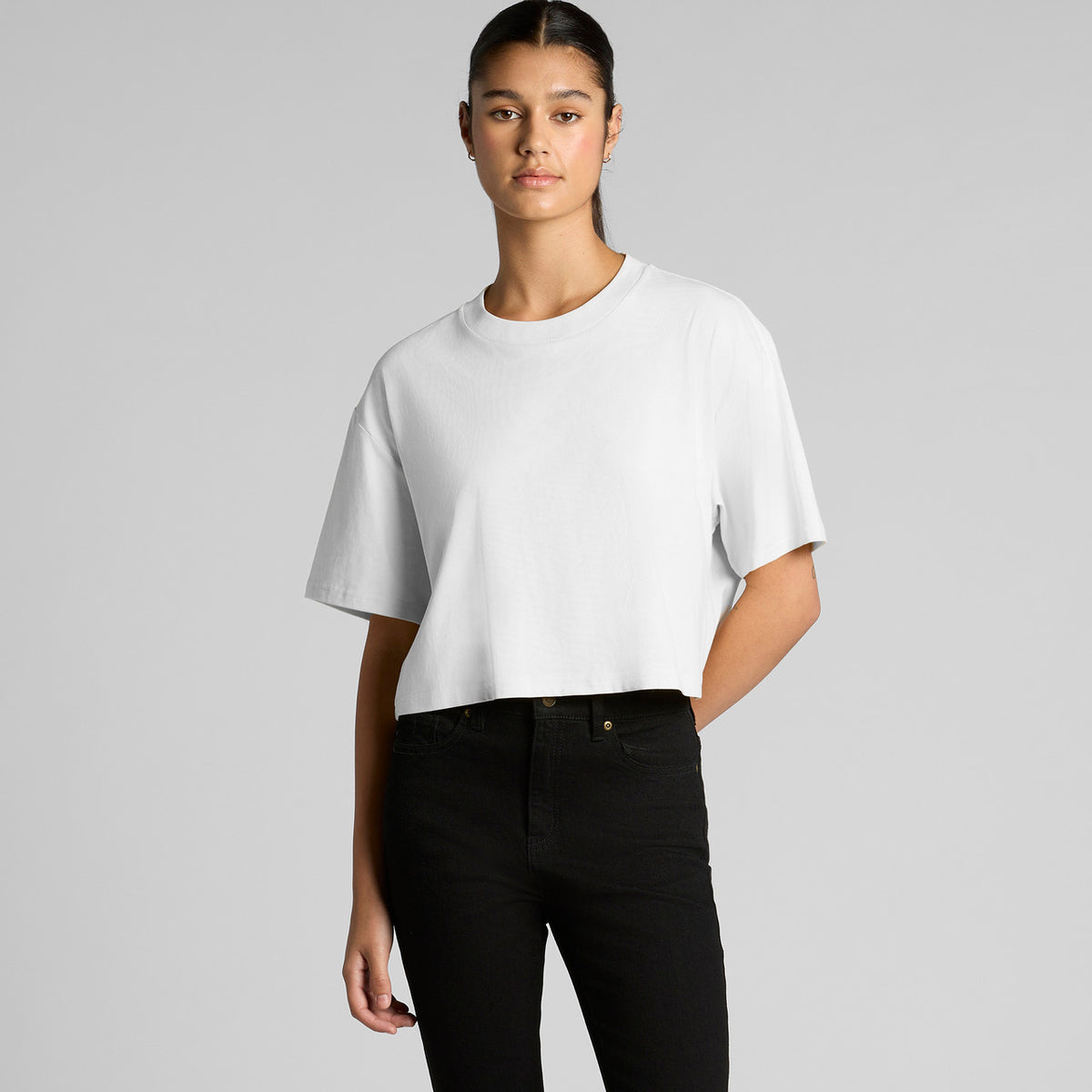 AS Colour Wo's Martina Crop Tee 4093 – Back