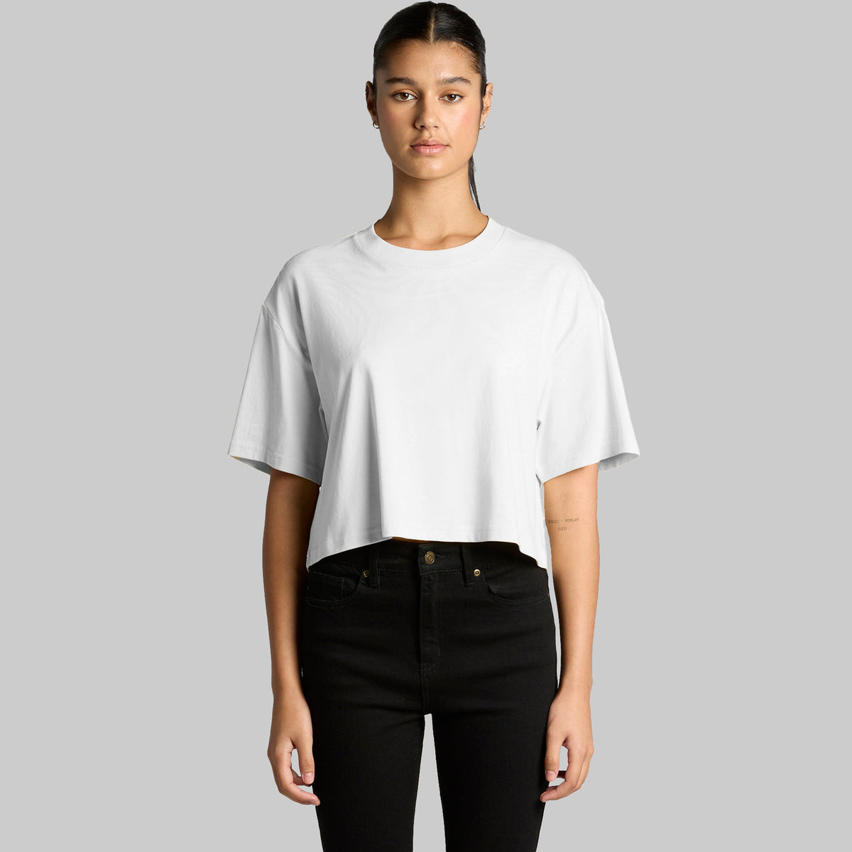 AS Colour Wo's Martina Crop Tee 4093 – Main