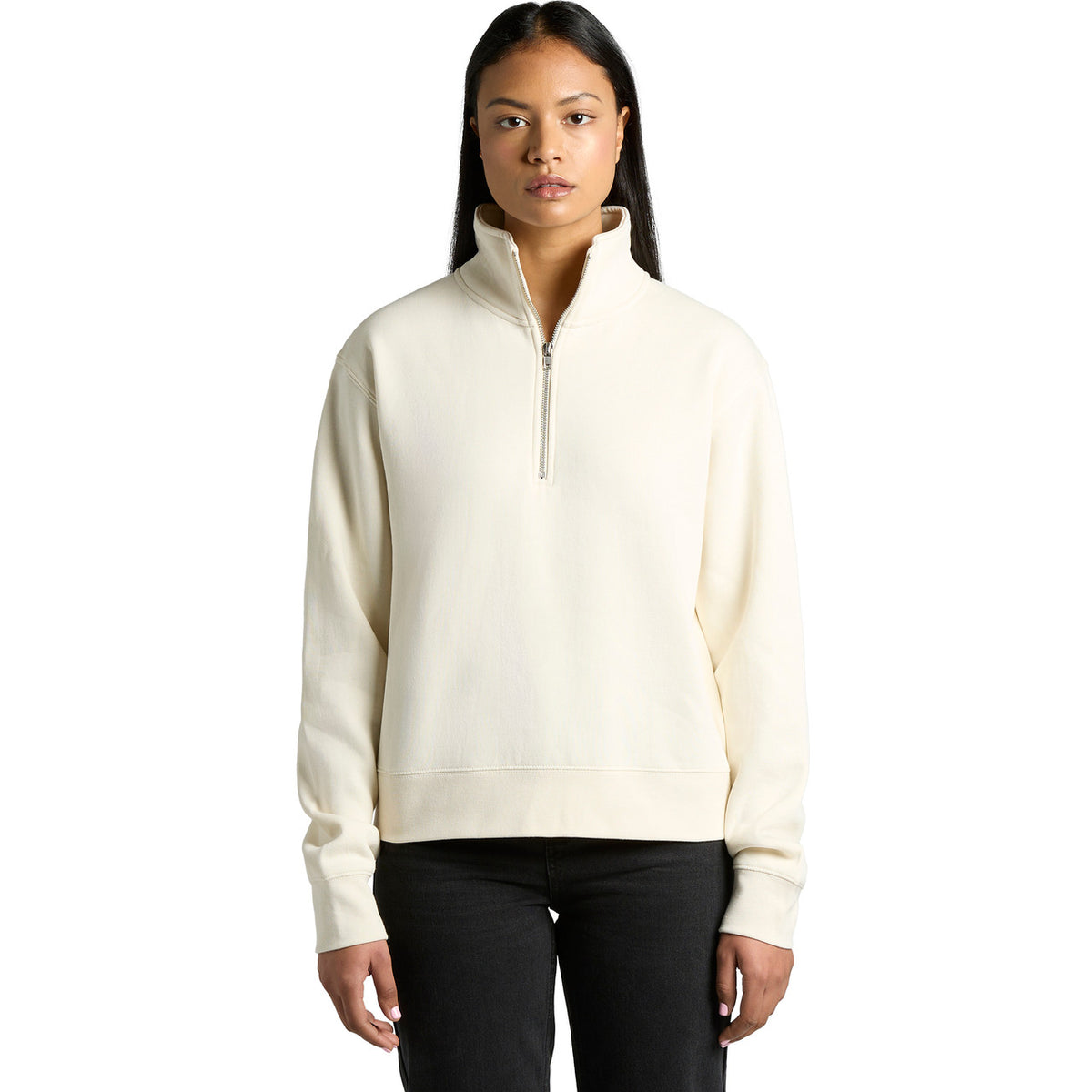 AS Colour Wo's Stencil Half Zip Crew 4125 – Front