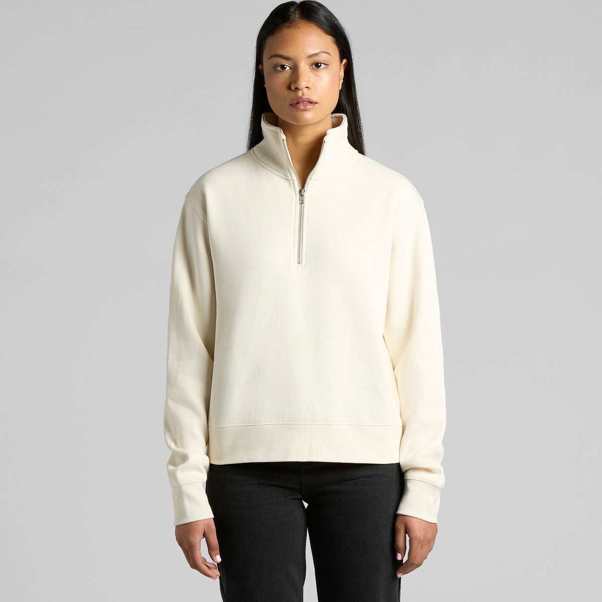 AS Colour Wo's Stencil Half Zip Crew 4125 – Main