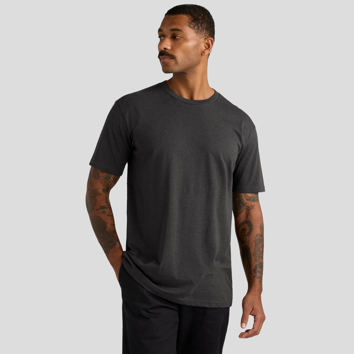 AS Colour Staple Heather Tee 5001M – Extra 1