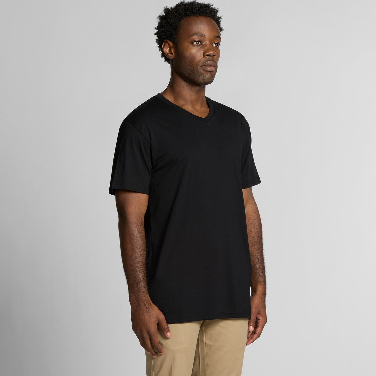 AS Colour Staple V Neck Tee 5001V – Turn