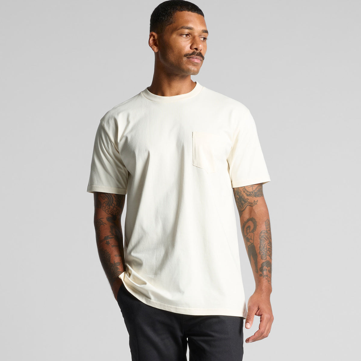 AS Colour Classic Pocket Tee 5027 – Back