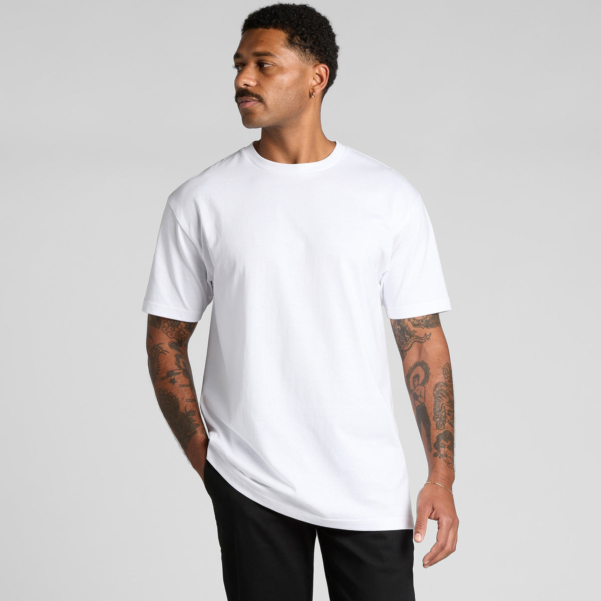 AS Colour Block Tubular Tee 5050 – Back