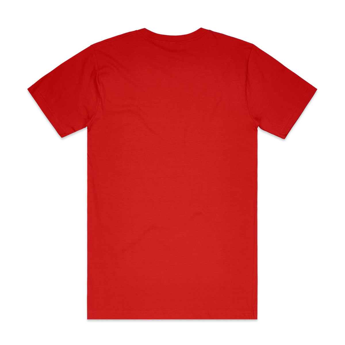 AS Colour Block Tubular Tee 5050 – Red - Back