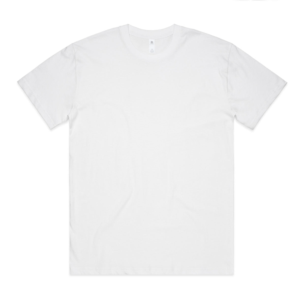 AS Colour Block Oversized Tee 5052 – White