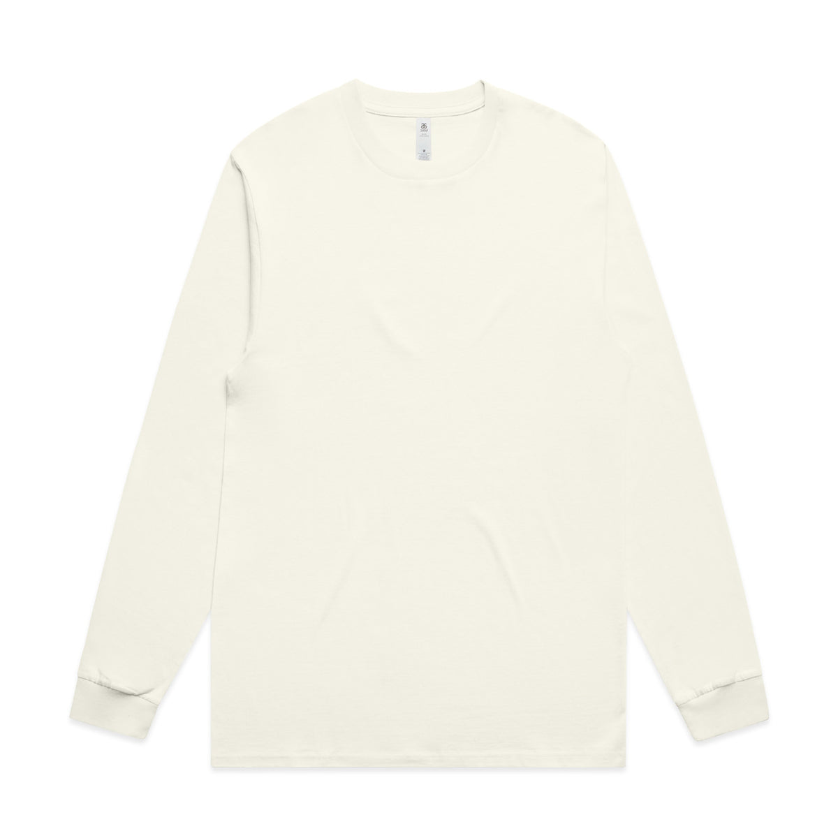 AS Colour Block L/S Tee 5054 – Ecru