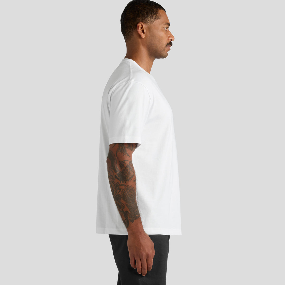 AS Colour Block Tubular Minus Tee 5058 – Side