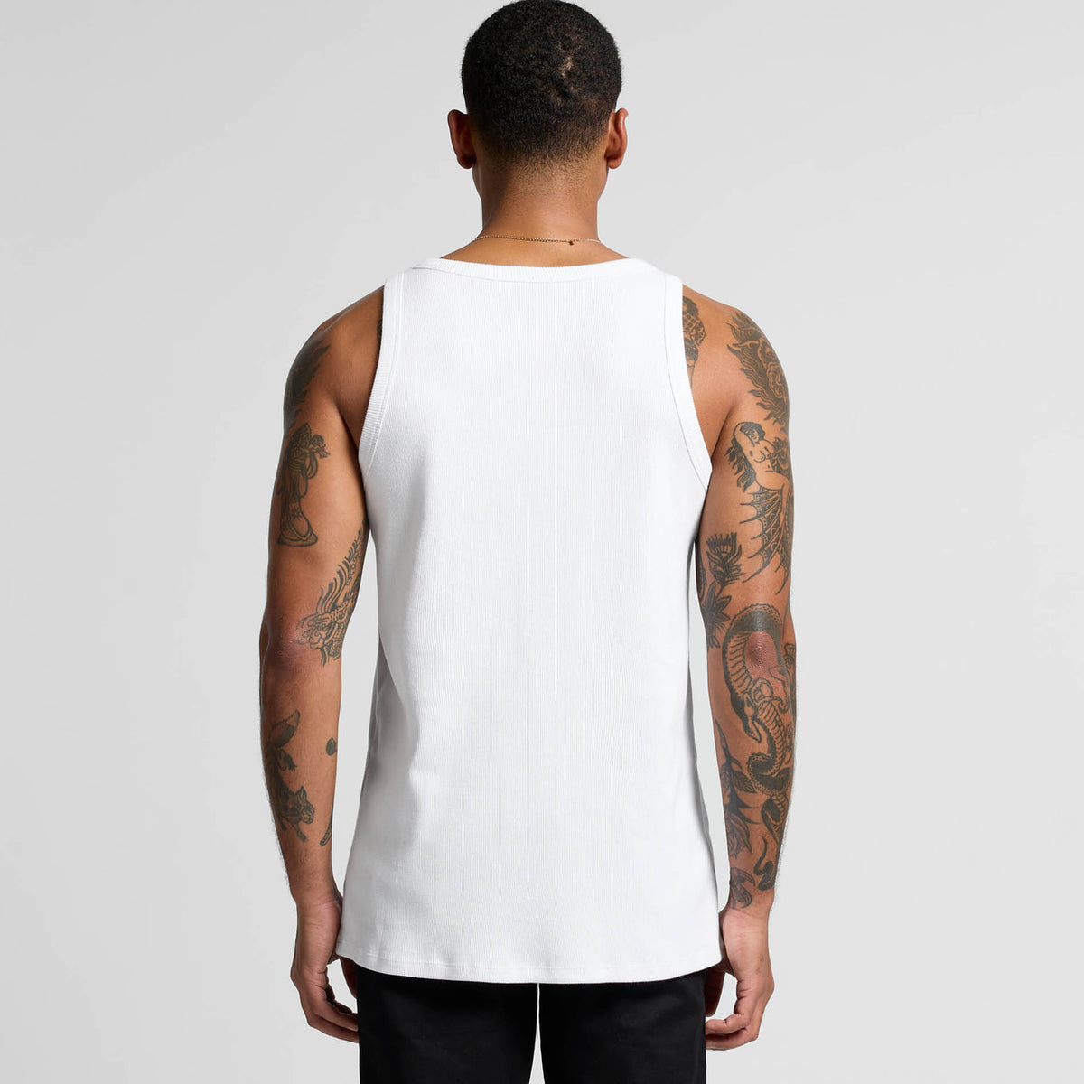 AS Colour Organic Rib Singlet 5063G – Back