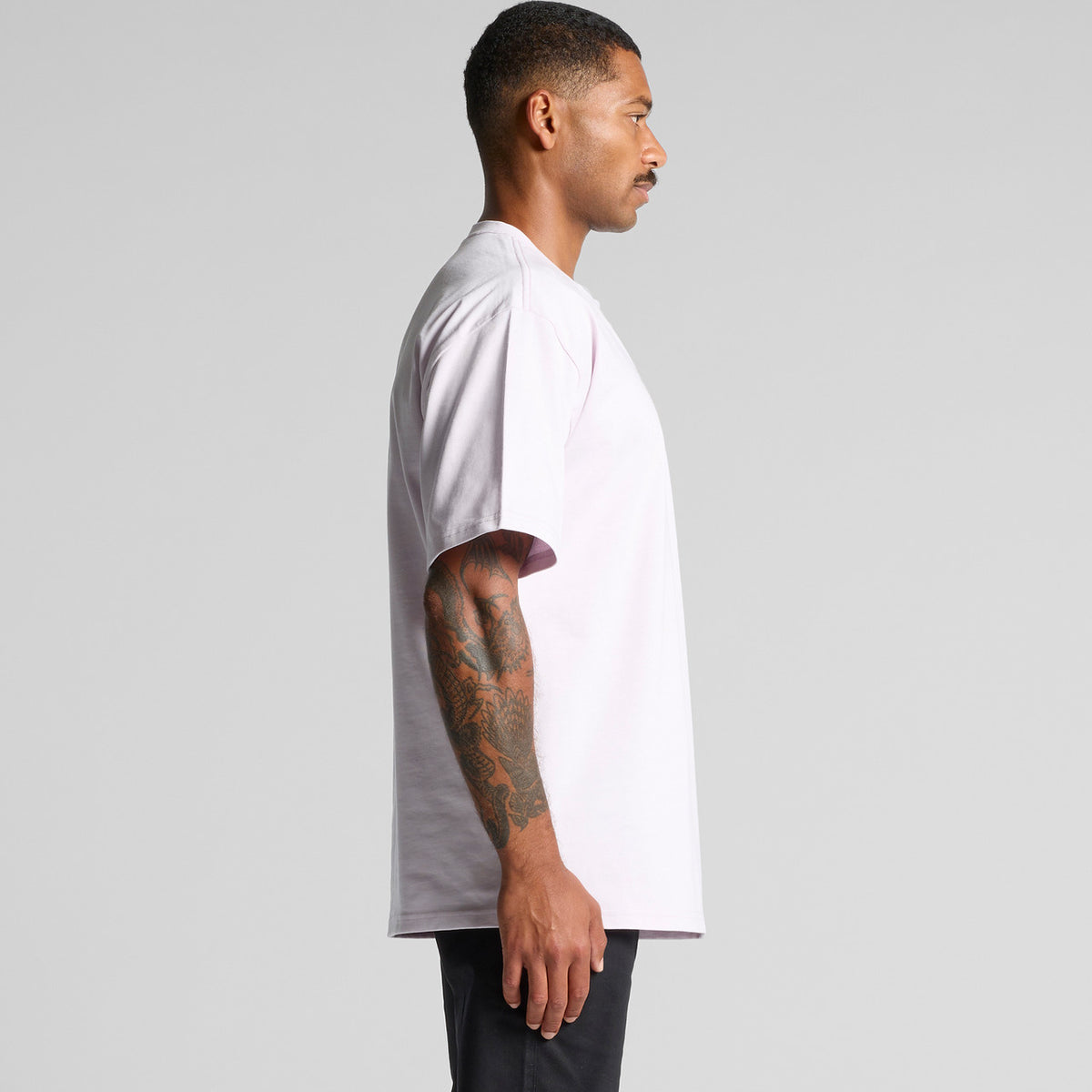 AS Colour Heavy Tee 5080 – Side