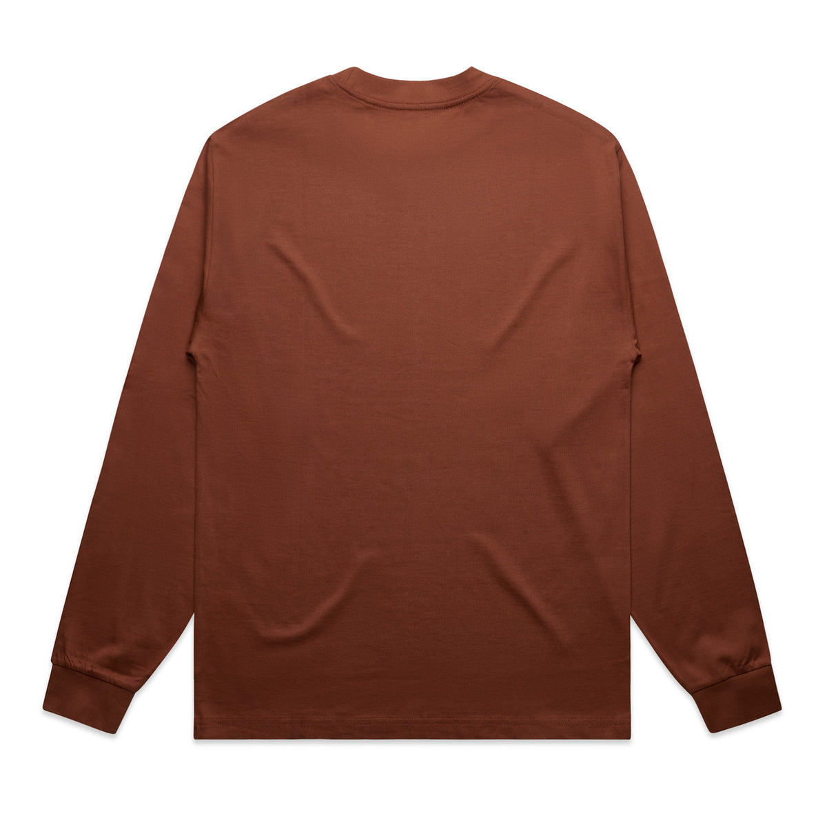 AS Colour Heavy L/S Tee 5081 – Clay - Back