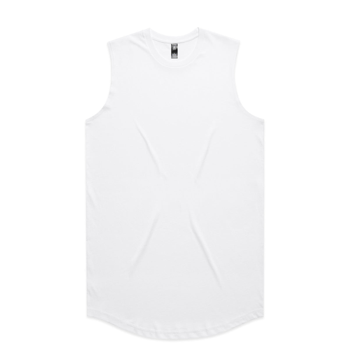 AS Colour Staple Curve Tank 5091 – White