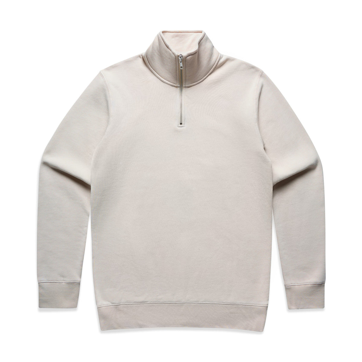 AS Colour Stencil Half Zip Crew 5125 – Bone