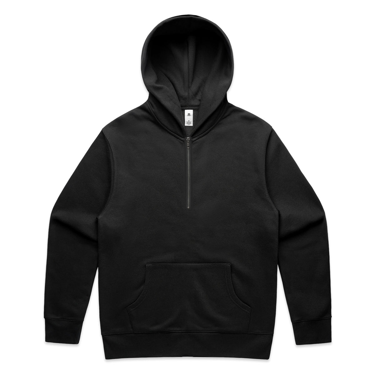 AS Colour Relax Half Zip Hood 5164 – Black