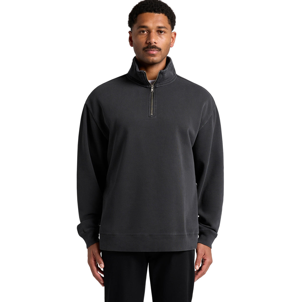AS Colour Relax Faded Half Zip 5167 – Front