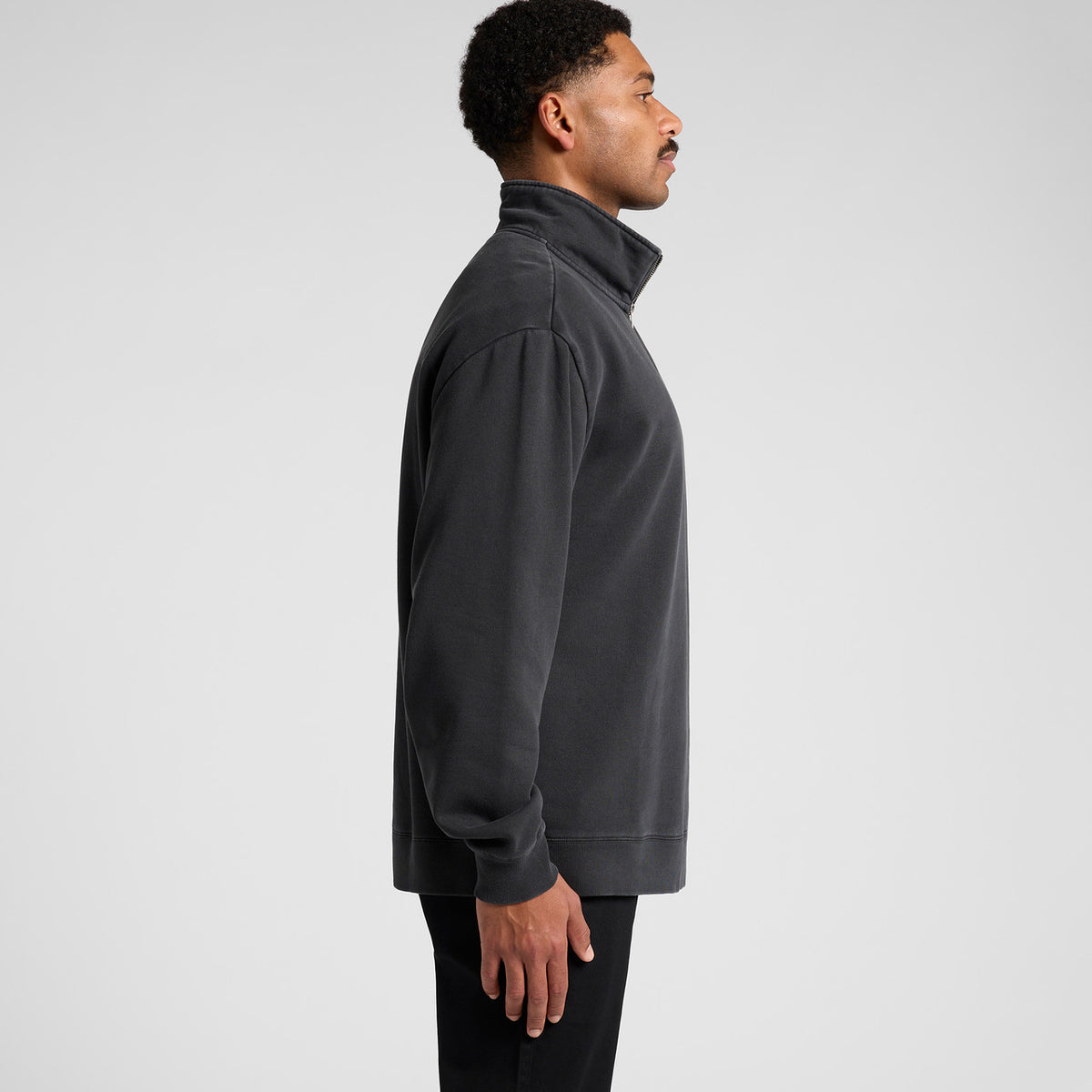 AS Colour Relax Faded Half Zip 5167 – Side